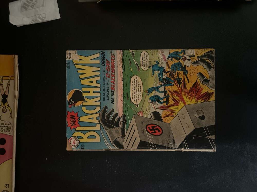 DC Blackhawk Comic Book Issue No. 198 (1964) - D-Day for the Blackhawks
